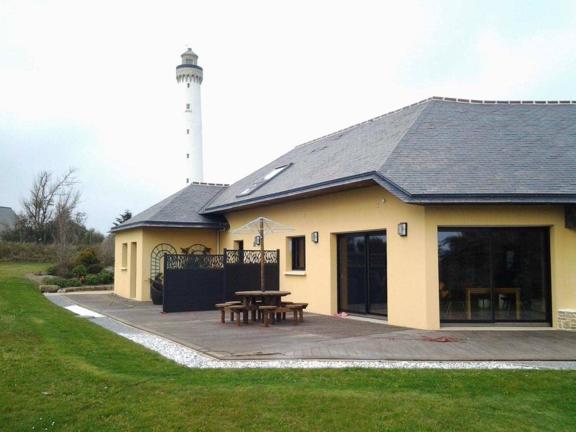 Le Phare De Trezien - Proche Plage Plouarzel Ngoại thất bức ảnh